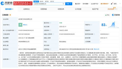 武漢航發(fā)集團等成立航飛科技公司 注冊資本5000萬元